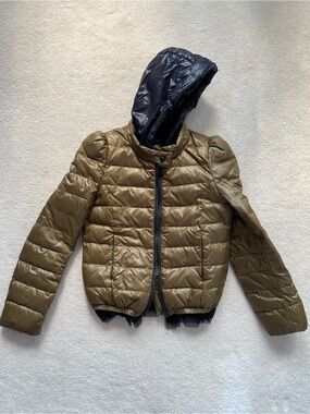 FANG Olive Green Puffer Jacket